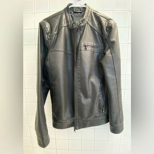 Faux Leather Jacket. Like New.